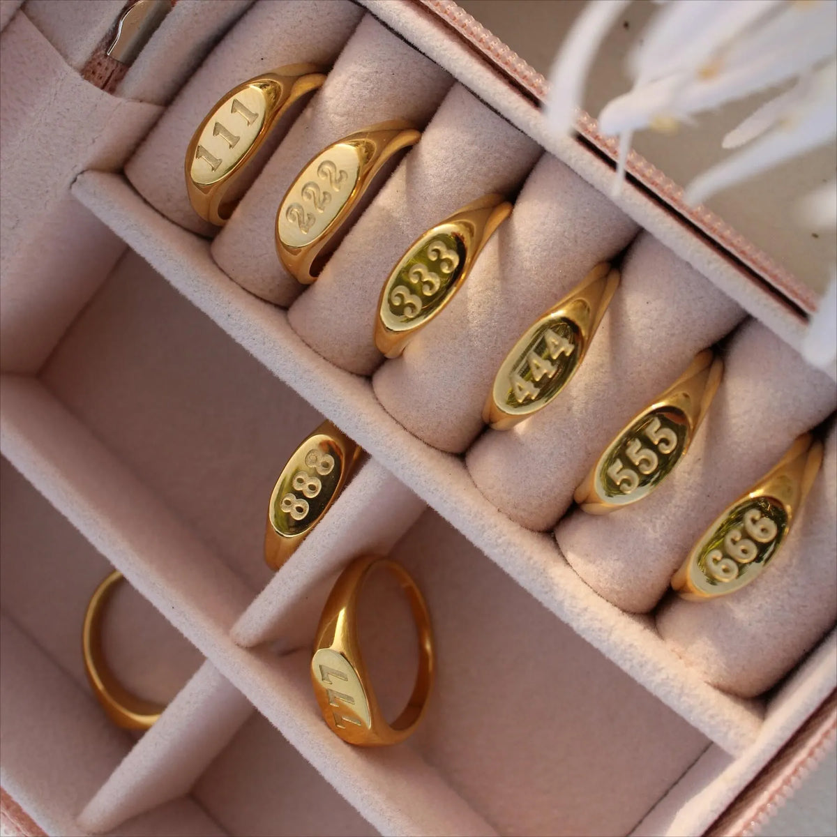 Angel Number Ring Angelica