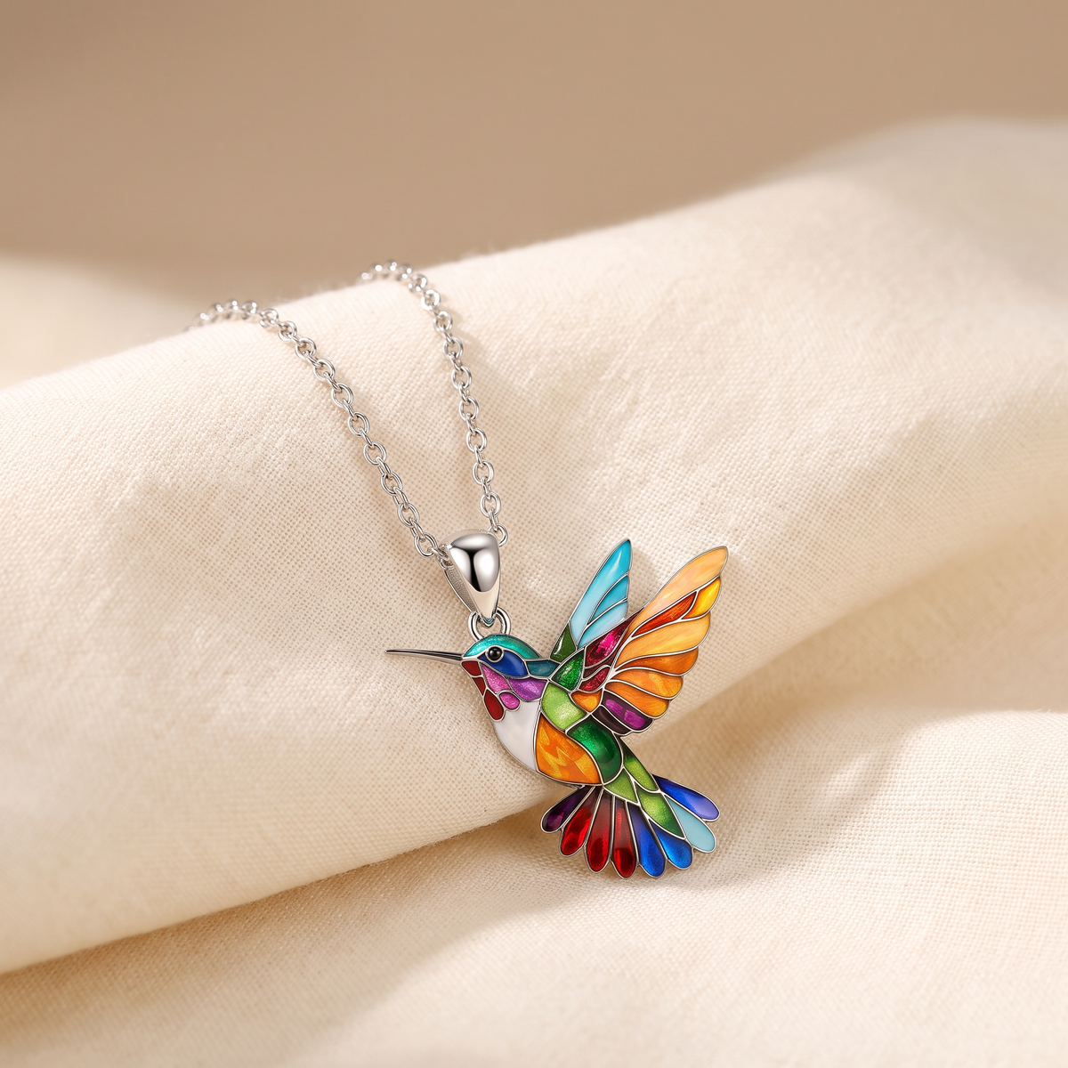Beautiful Hummingbird Necklace