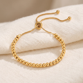 Adelina - Gold Pearl Bracelet